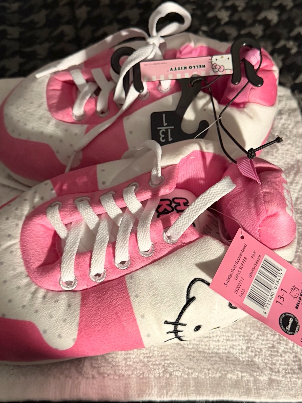 Hello Kitty Pink & White Kids Sneakers